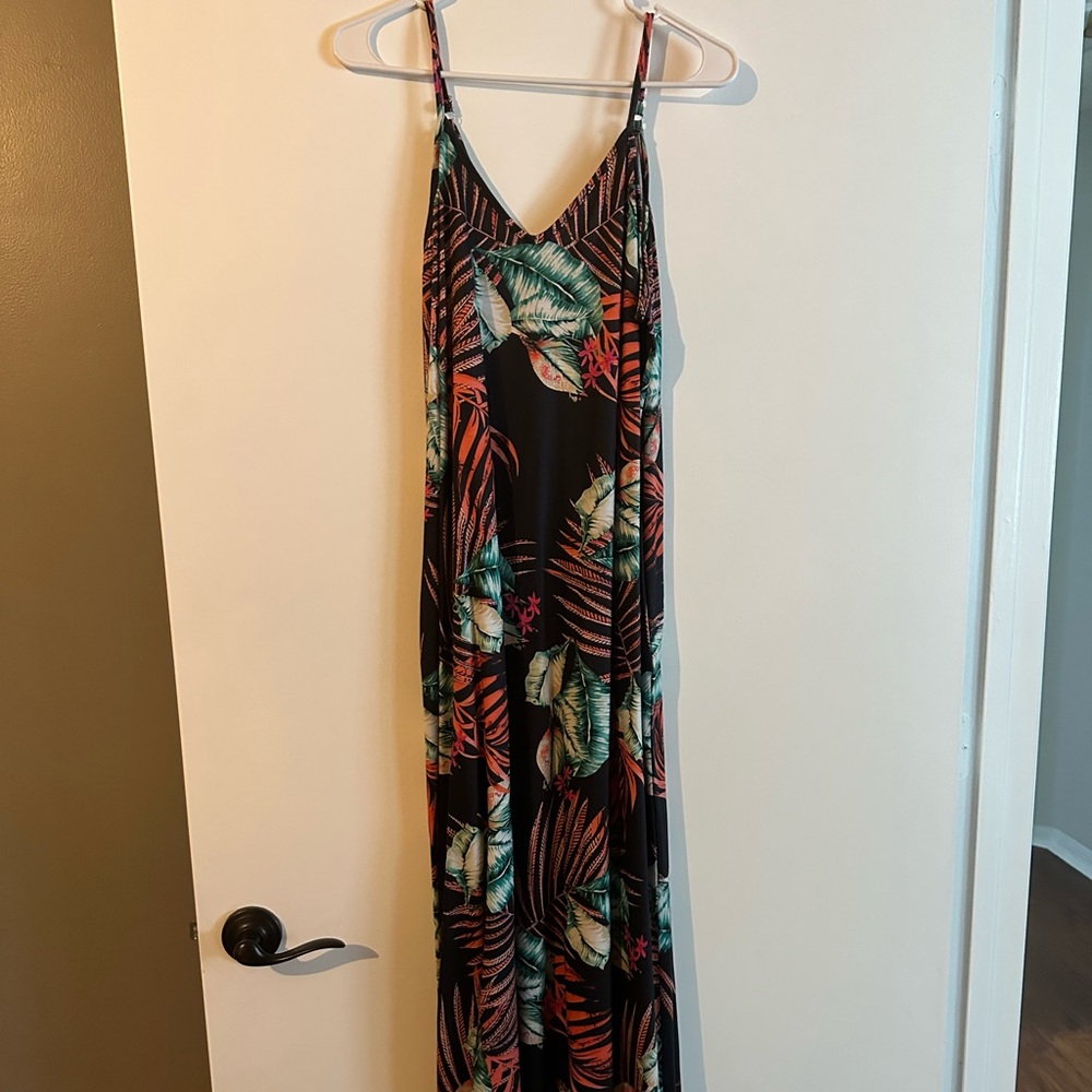 Tropical Maxi Dress